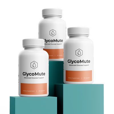 GlycoMute Natural Blood Sugar Formula — Front Label